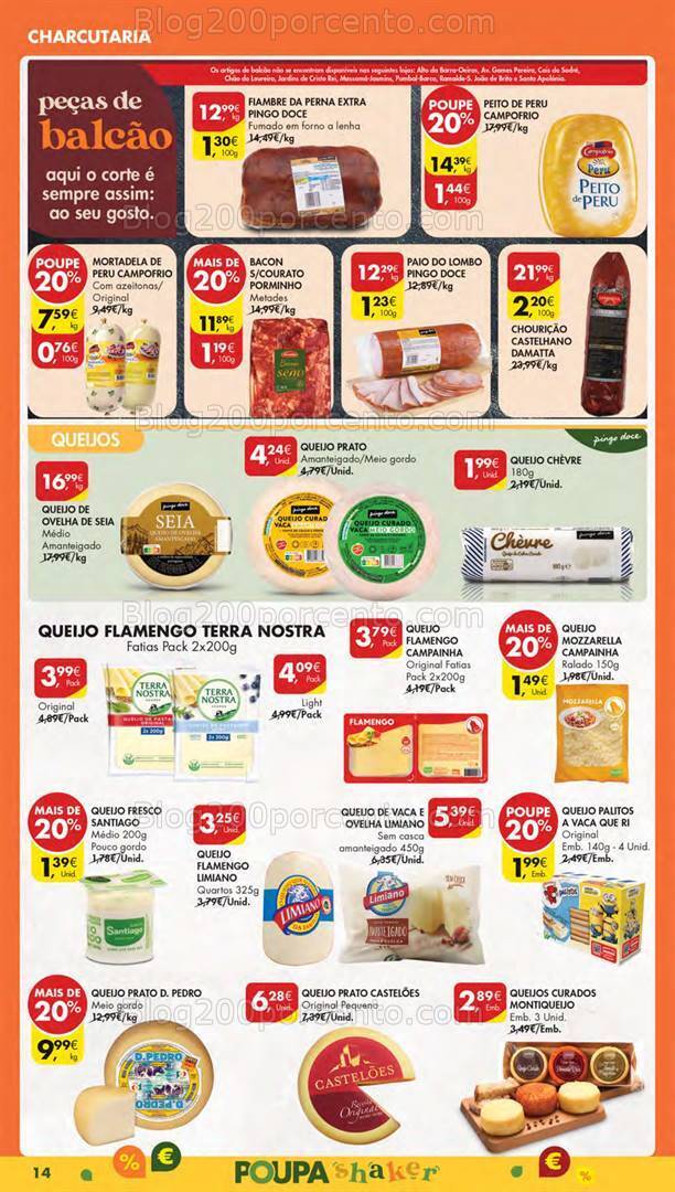 Antevisão Folheto PINGO DOCE Lojas Pequenas Promoções de 14 a 20 maio