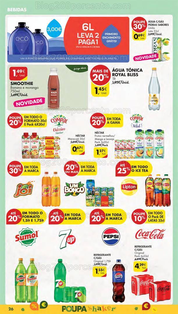 Antevisão Folheto PINGO DOCE Lojas Pequenas Promoções de 14 a 20 maio