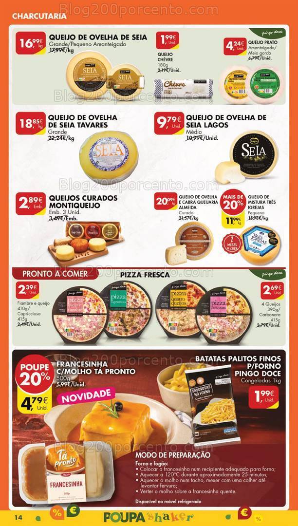 Antevisão Folheto PINGO DOCE Lojas Grandes Promoções de 14 a 20 maio