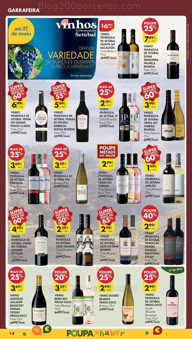 Antevisão Folheto PINGO DOCE Madeira Promoções de 14 a 20 maio