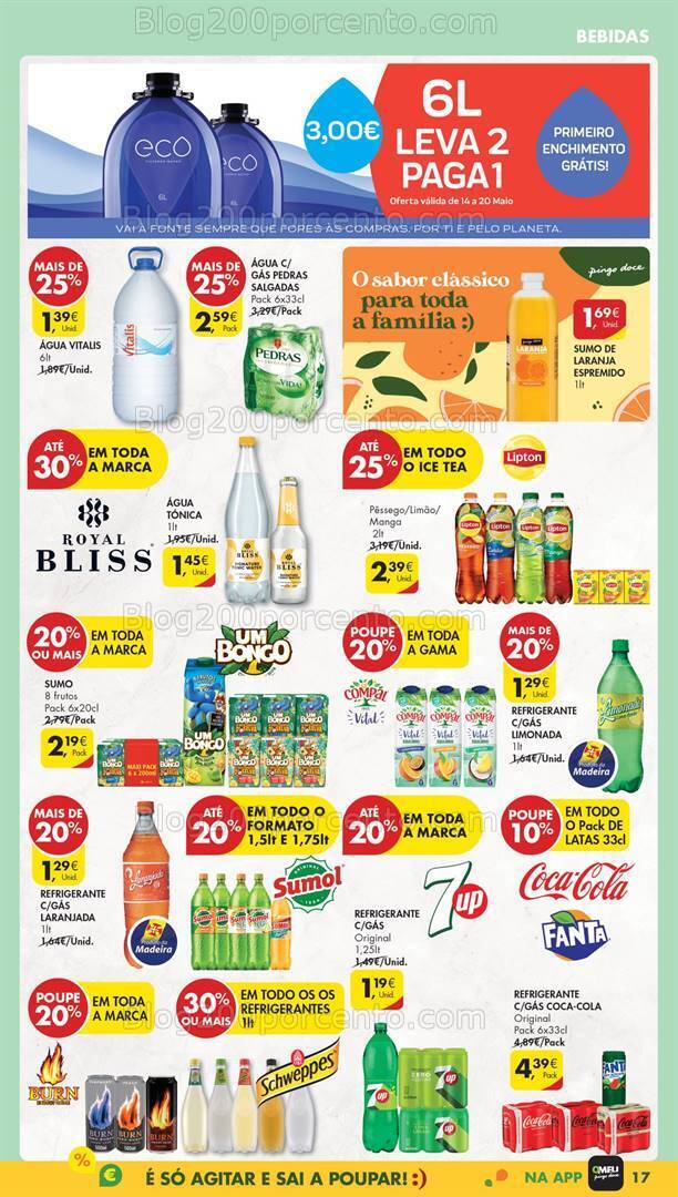 Antevisão Folheto PINGO DOCE Madeira Promoções de 14 a 20 maio