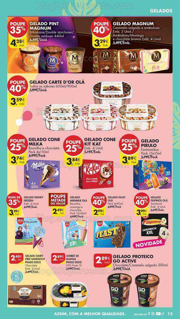 Antevisão Folheto PINGO DOCE Madeira Promoções de 18 a 24 julho