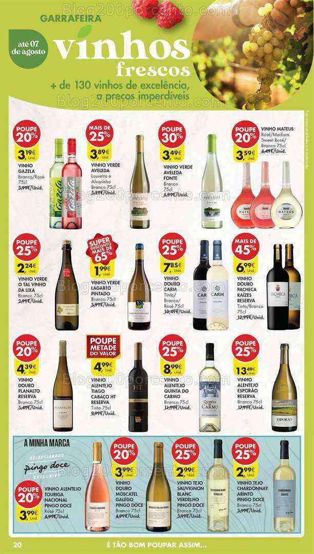 Antevisão Folheto PINGO DOCE Madeira Promoções de 18 a 24 julho