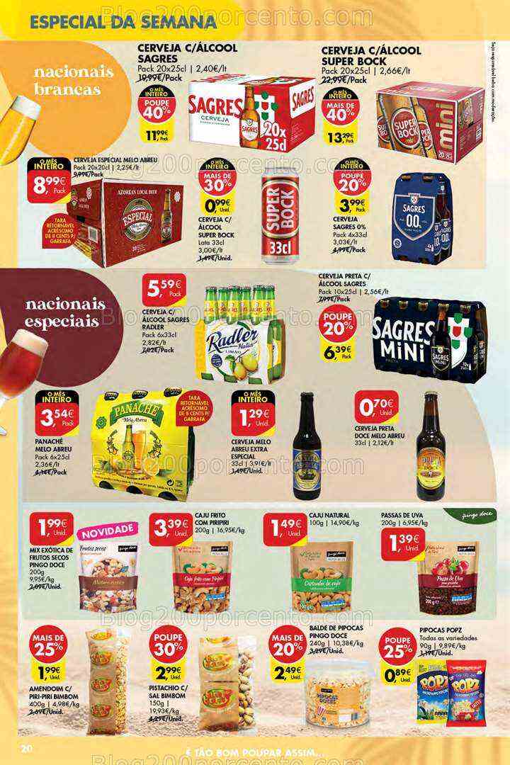 Antevisão Folheto PINGO DOCE Açores Promoções de 20 a 26 julho
