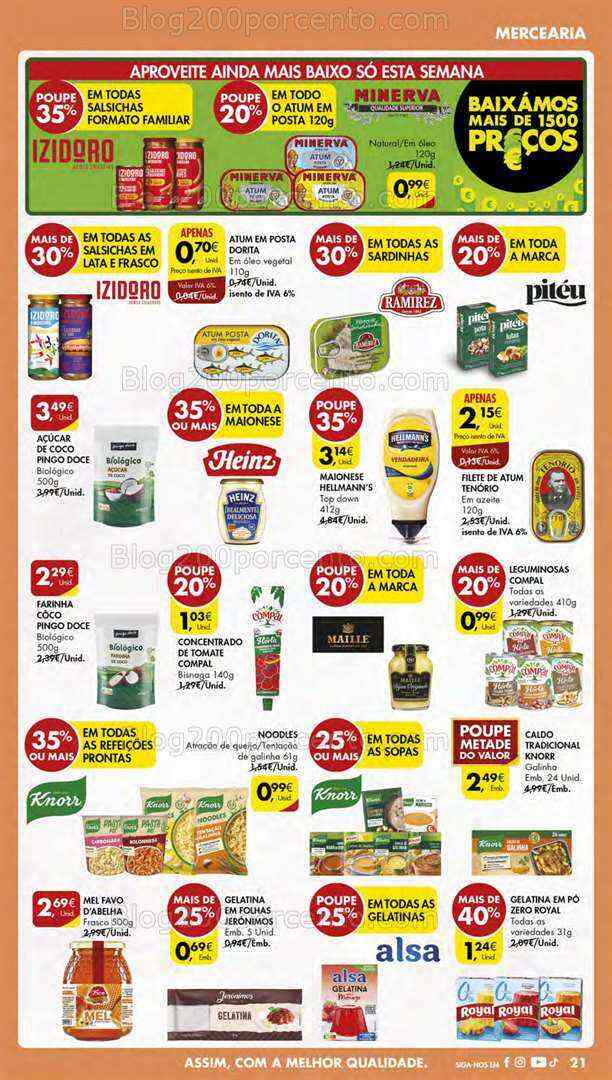 Antevisão Folheto PINGO DOCE Lojas Pequenas Promoções de 25 a 31 julho