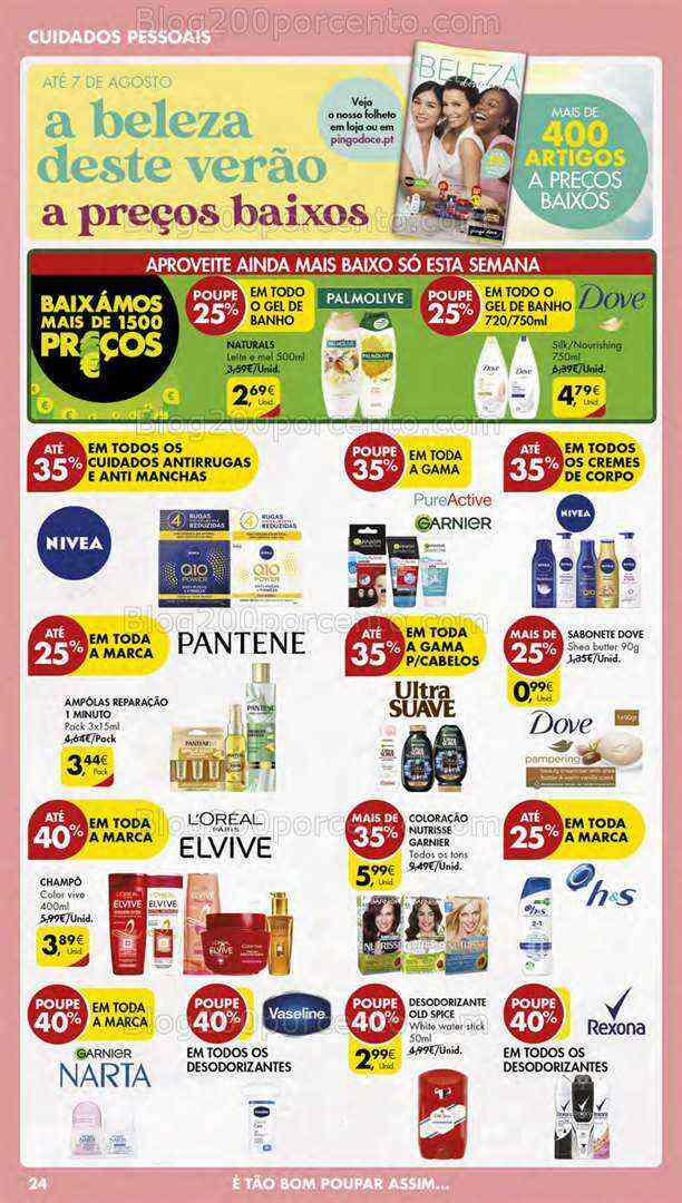 Antevisão Folheto PINGO DOCE Lojas Pequenas Promoções de 25 a 31 julho