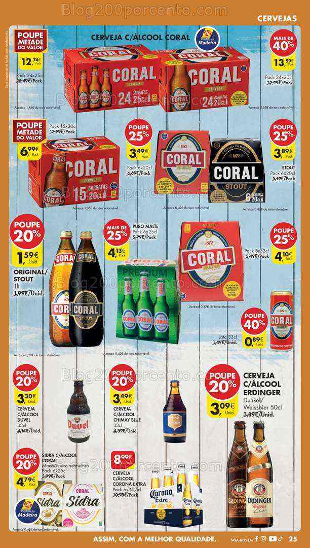 Antevisão Folheto PINGO DOCE Madeira Promoções de 25 a 31 julho