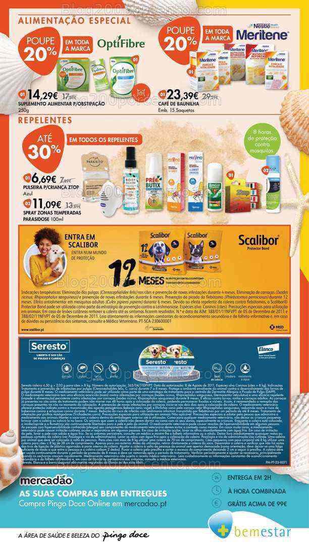 Antevisão Folheto PINGO DOCE Bem Estar Verão - 25 julho a 21 agosto