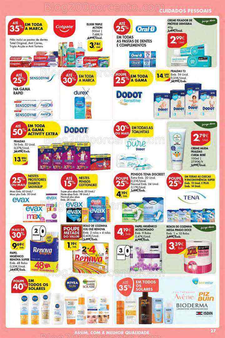 Antevisão Folheto PINGO DOCE Açores Promoções de 27 julho a 2 agosto