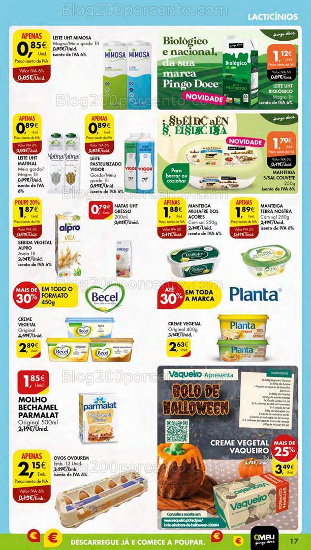 Antevisão Folheto PINGO DOCE Lojas Pequenas Promoções de 31 outubro a 6 novembro