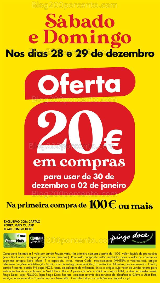 Antevisão Folheto PINGO DOCE Lojas Grandes Promoções de 27 dezembro a 2 janeiro