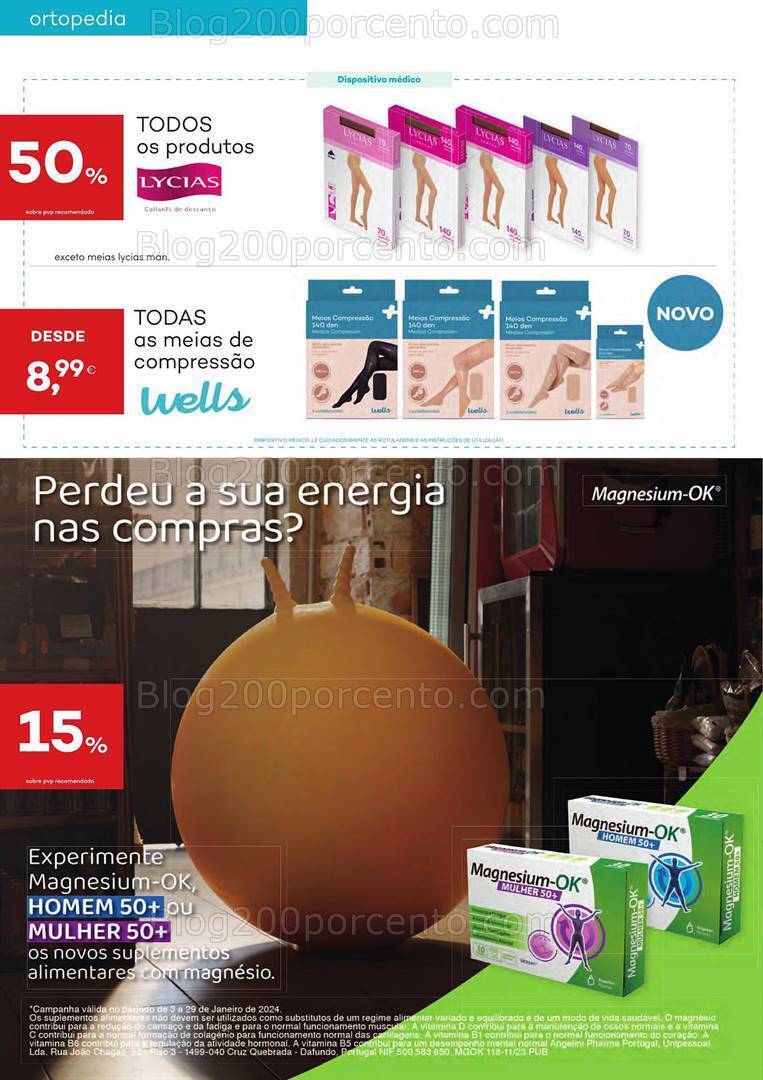 Antevisão Folheto WELLS Promoções de 3 a 29 janeiro