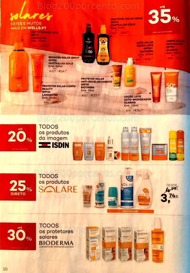 Antevisão Folheto WELLS Especial Mãe Promoções até 13 maio