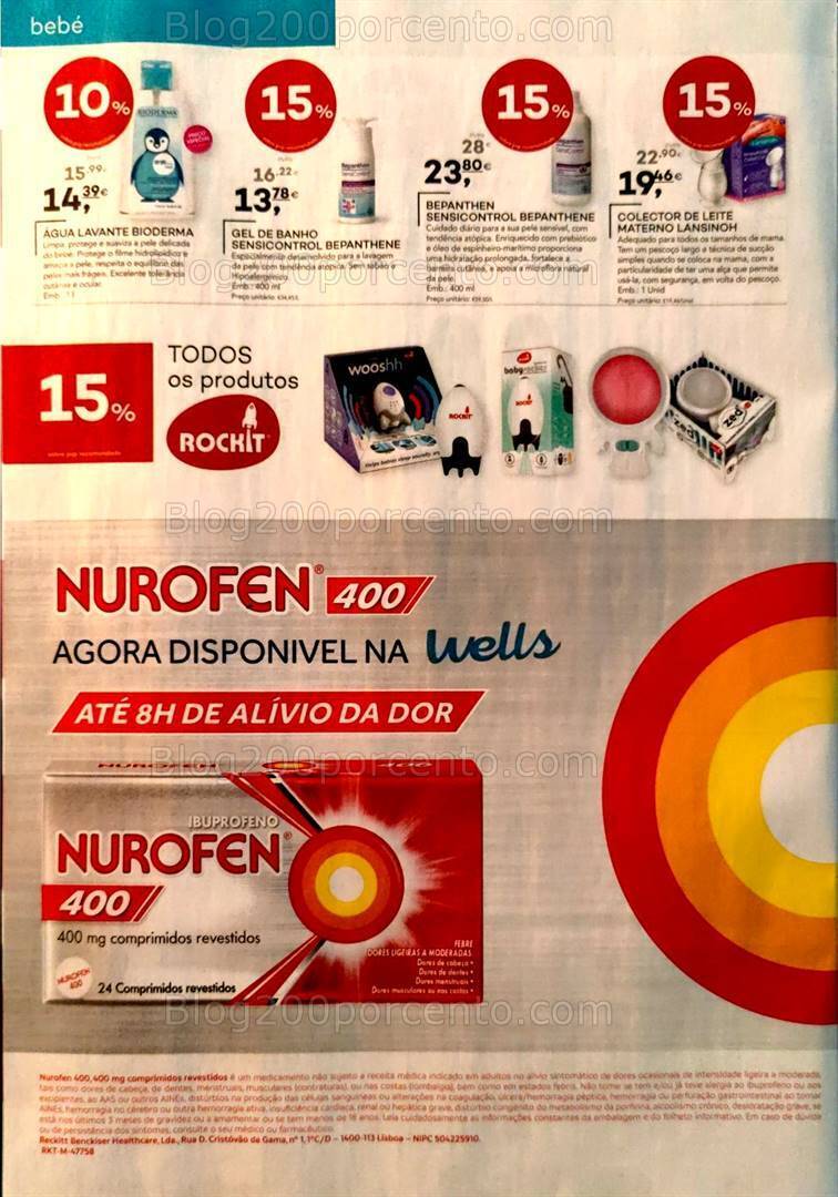 Antevisão Folheto WELLS Especial Mãe Promoções até 13 maio