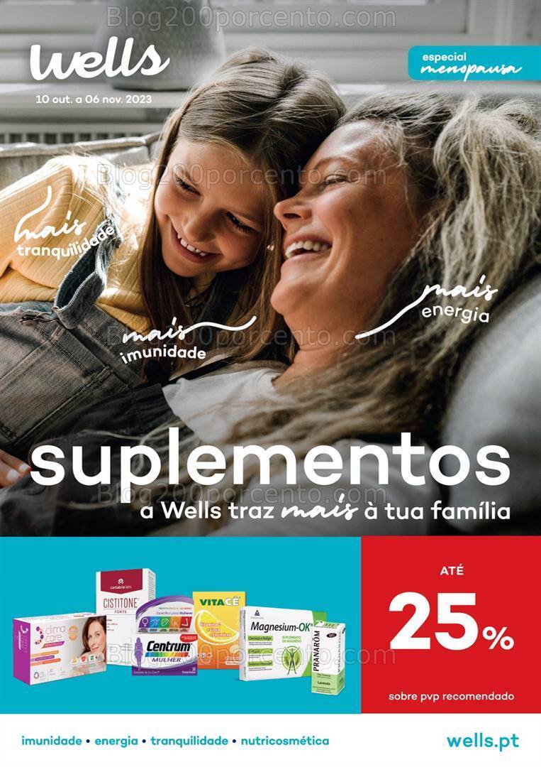 Antevisão Folheto WELLS Promoções de 10 outubro a 6 novembro