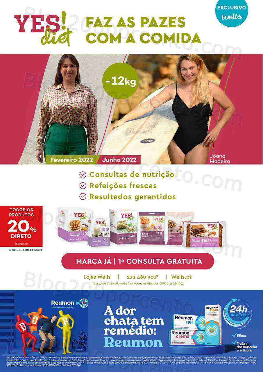 Antevisão Folheto WELLS Promoções de 6 abril a 8 maio
