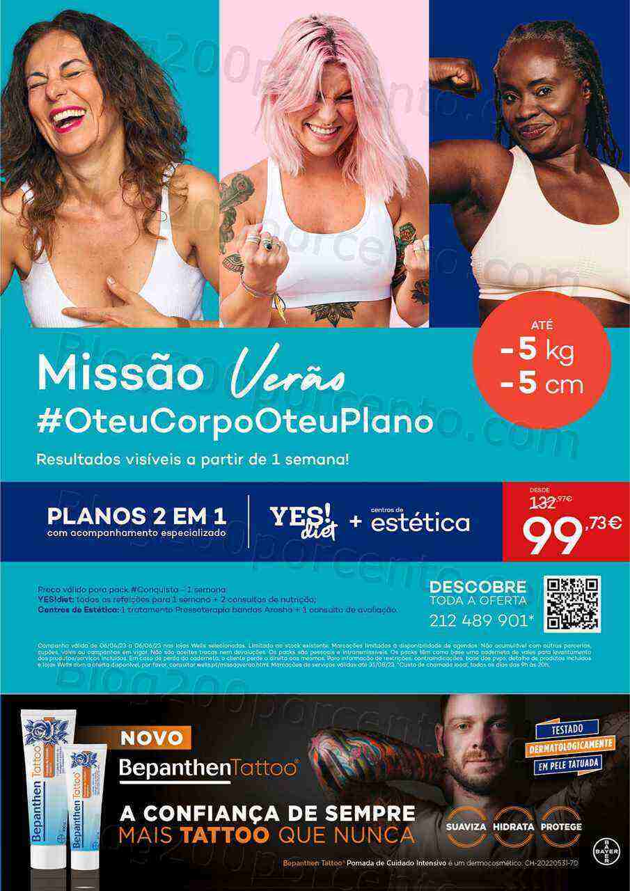 Antevisão Folheto WELLS Promoções de 6 abril a 8 maio