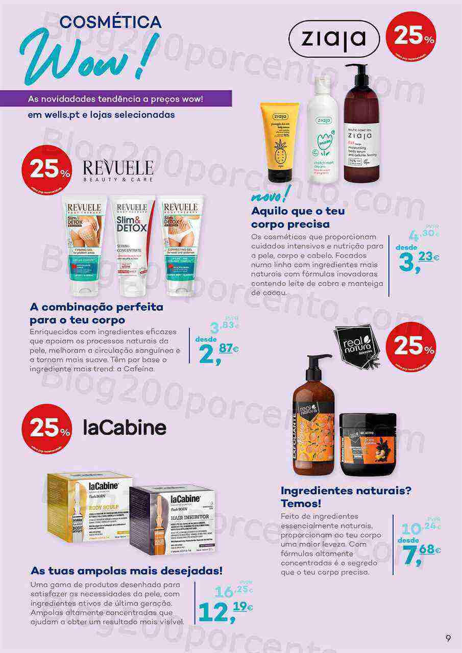 Antevisão Folheto WELLS Promoções de 6 abril a 8 maio