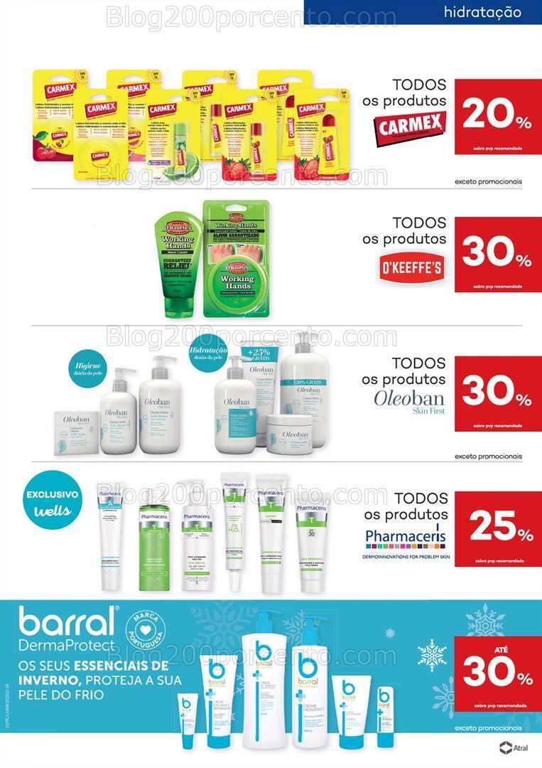 Antevisão Folheto WELLS Inverno Promoções de 3 novembro a 31 dezembro