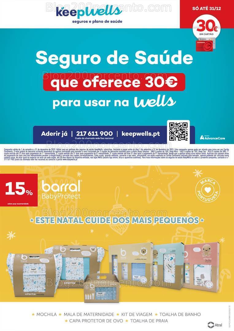 Antevisão Folheto WELLS Inverno Promoções de 3 novembro a 31 dezembro