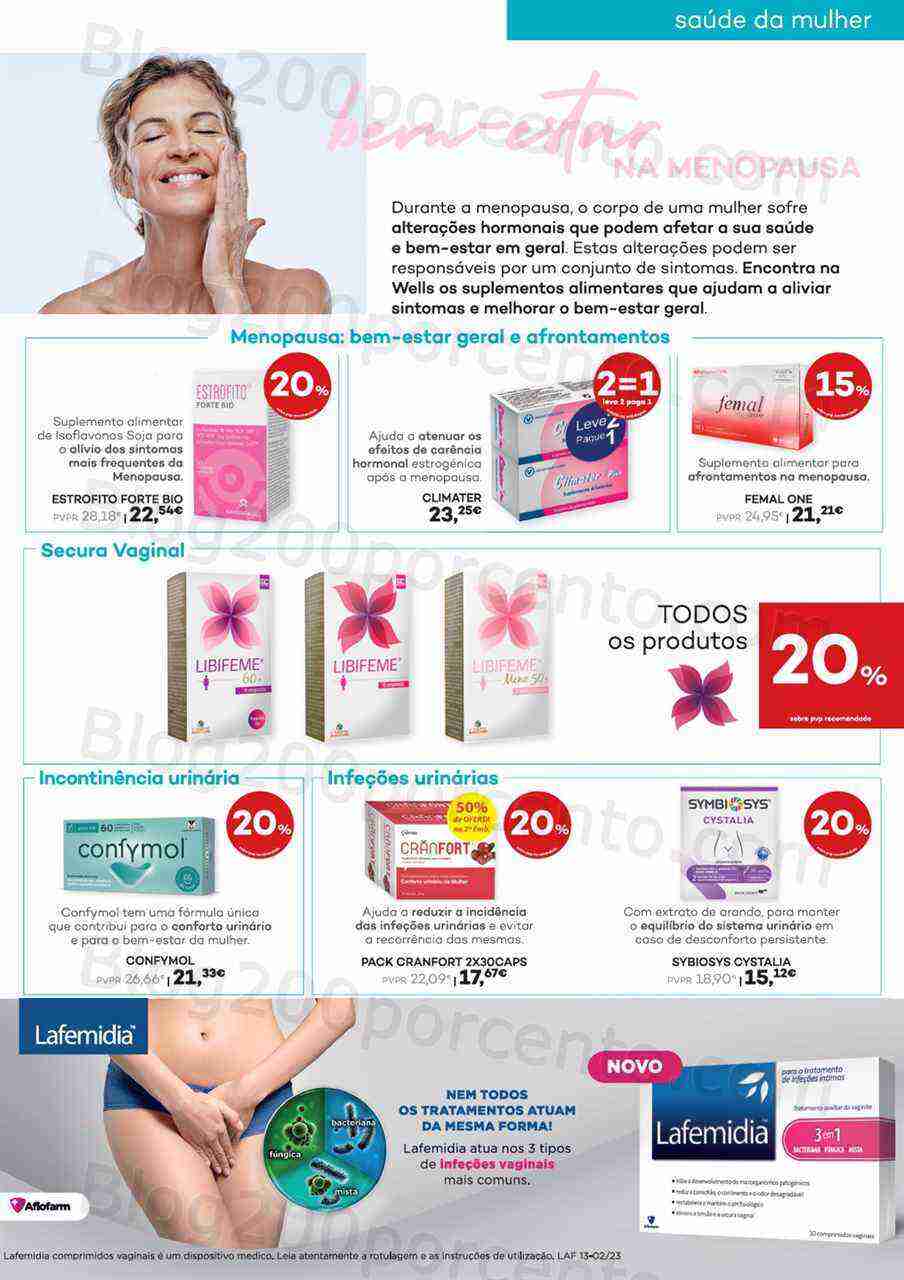 Antevisão Folheto WELLS Suplementos Promoções de 21 março a 17 abril