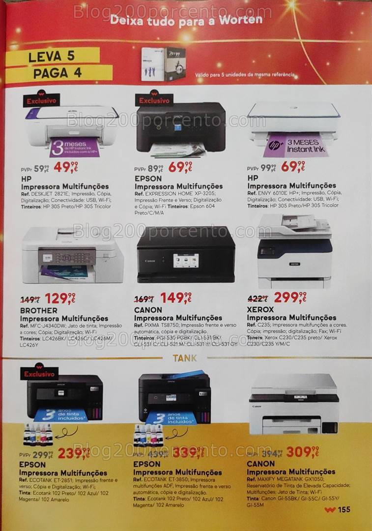 Folheto WORTEN Natal