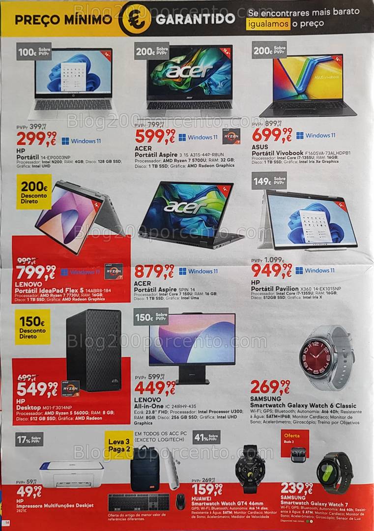 Antevisão Folheto WORTEN Promoções de 1 a 7 abril