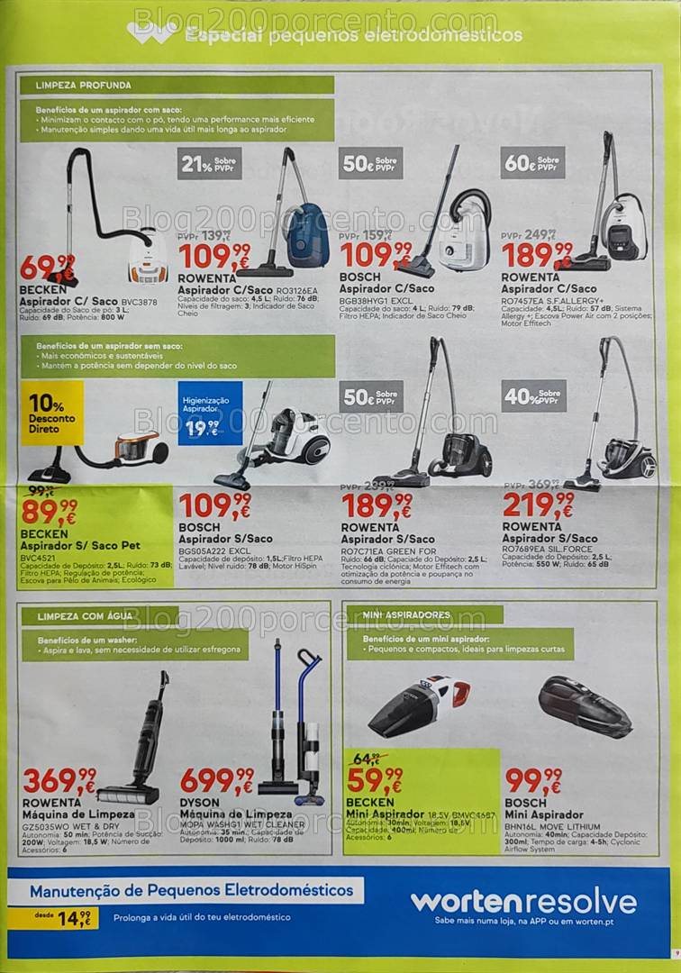 Antevisão Folheto WORTEN Promoções de 1 a 7 abril