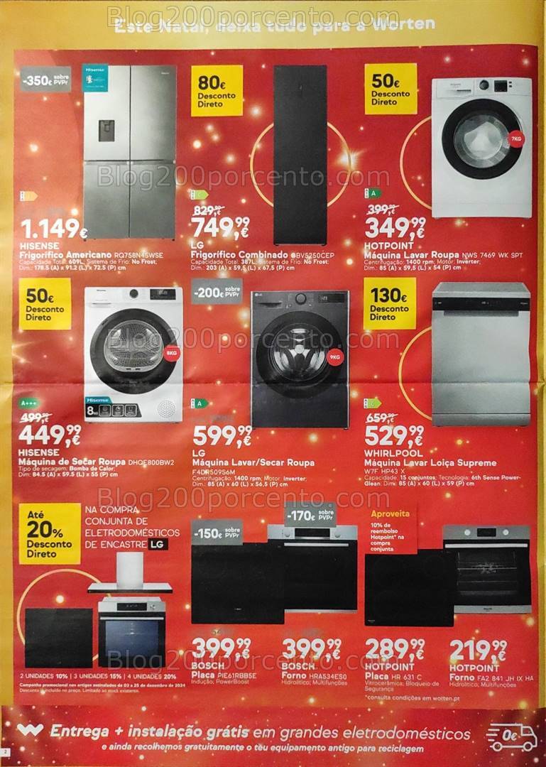 Antevisão Folheto WORTEN Promoções de 10 a 16 dezembro