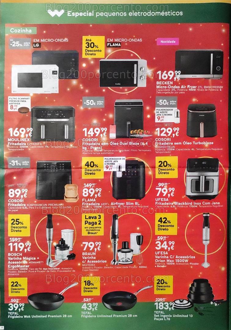 Antevisão Folheto WORTEN Promoções de 10 a 16 dezembro