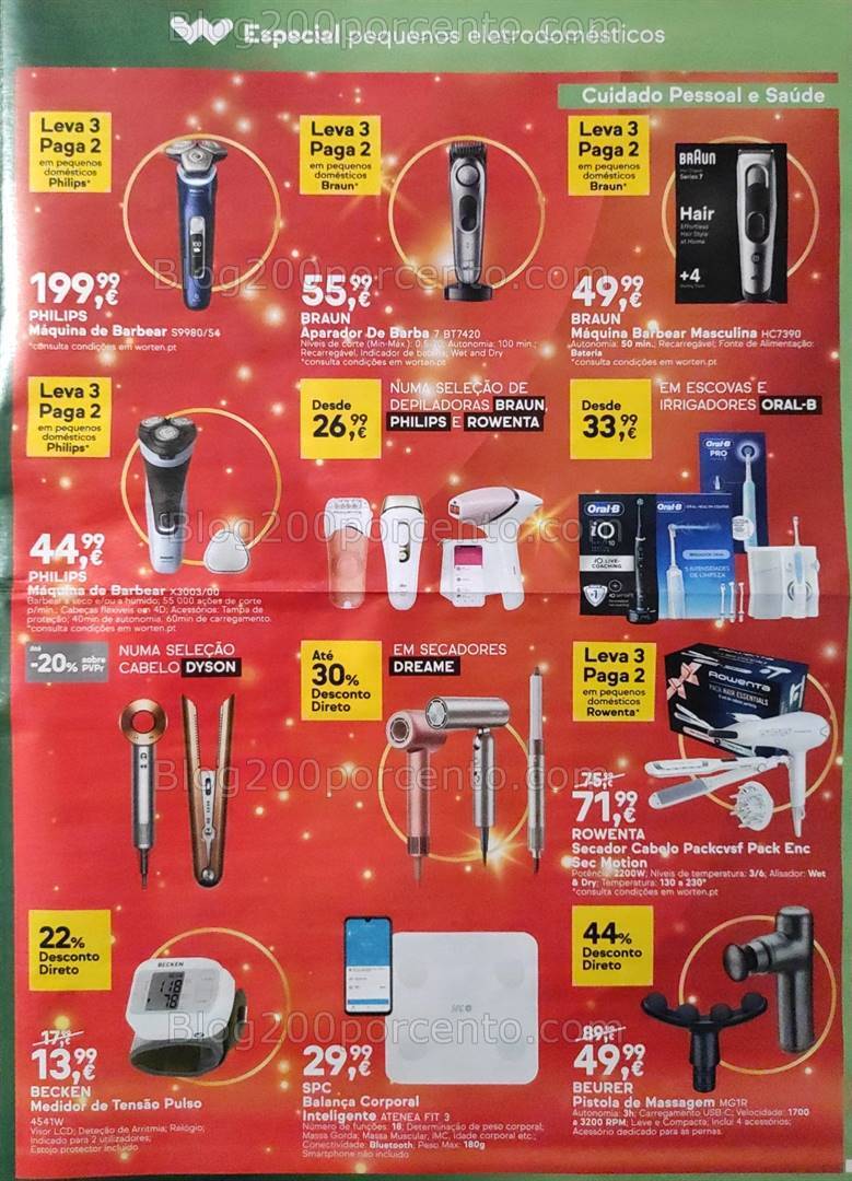 Antevisão Folheto WORTEN Promoções de 10 a 16 dezembro