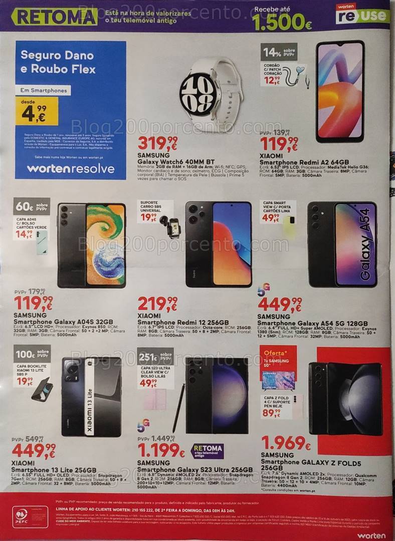 Antevisão Folheto WORTEN Promoções de 10 a 16 outubro