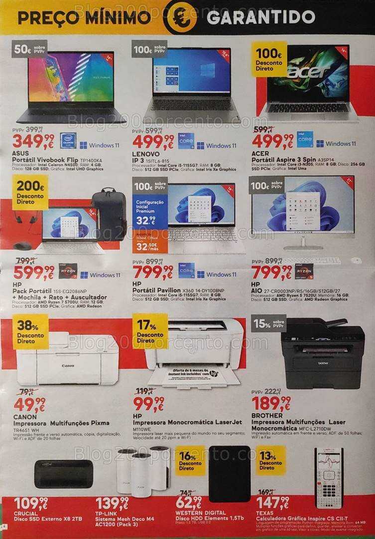 Antevisão Folheto WORTEN Promoções de 10 a 16 outubro