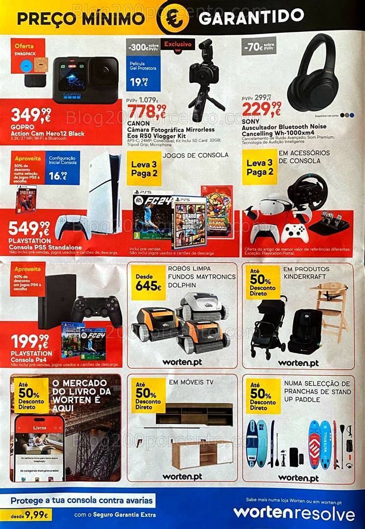 Antevisão Folheto WORTEN Promoções de 11 a 17 junho