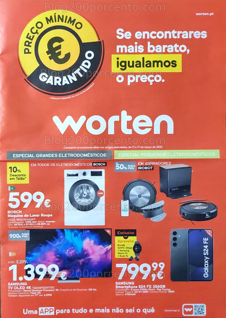 Antevisão Folheto WORTEN Promoções de 11 a 17 março