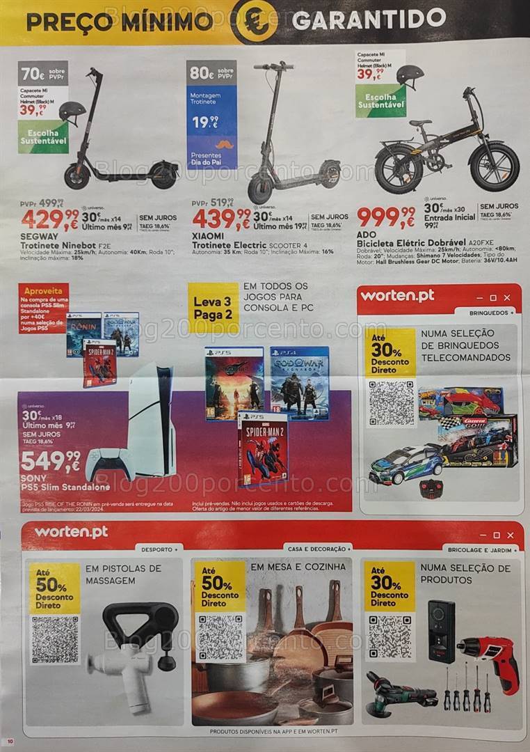 Antevisão Folheto WORTEN Promoções de 12 a 20 março