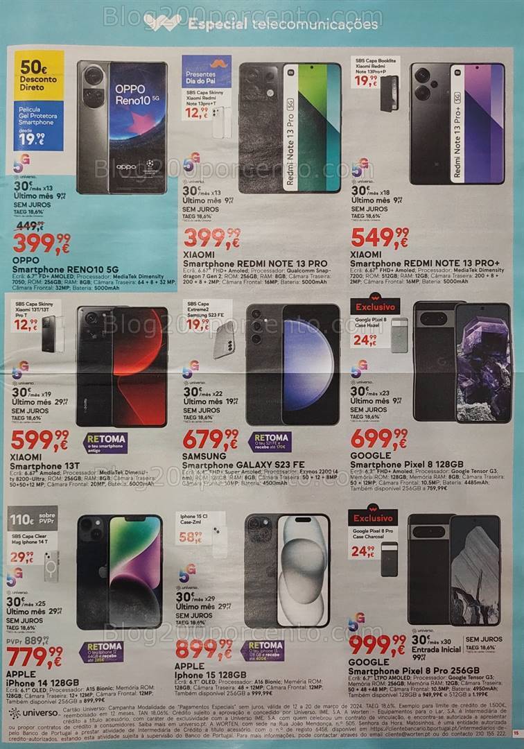 Antevisão Folheto WORTEN Promoções de 12 a 20 março