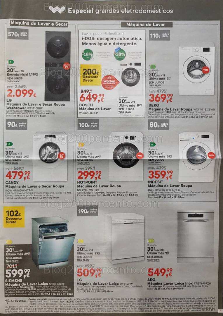 Antevisão Folheto WORTEN Promoções de 12 a 20 março