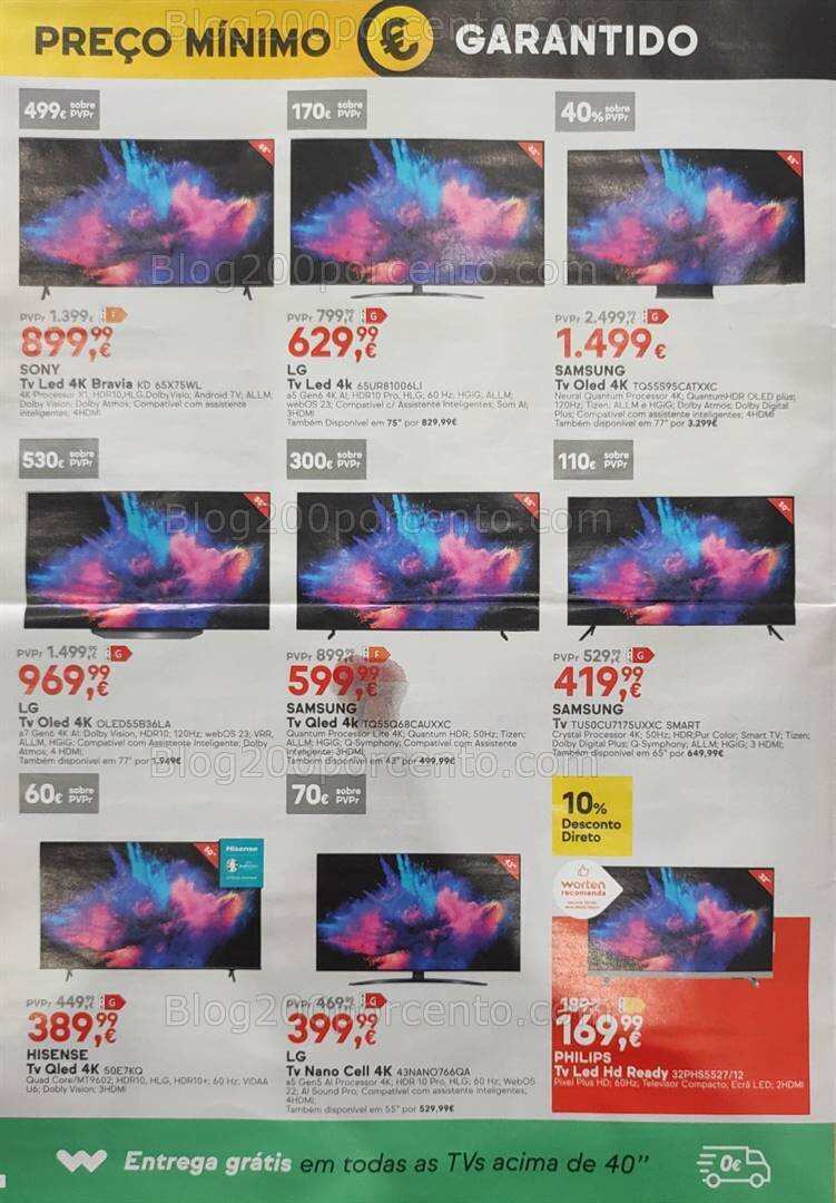 Antevisão Folheto WORTEN Promoções de 13 a 19 fevereiro