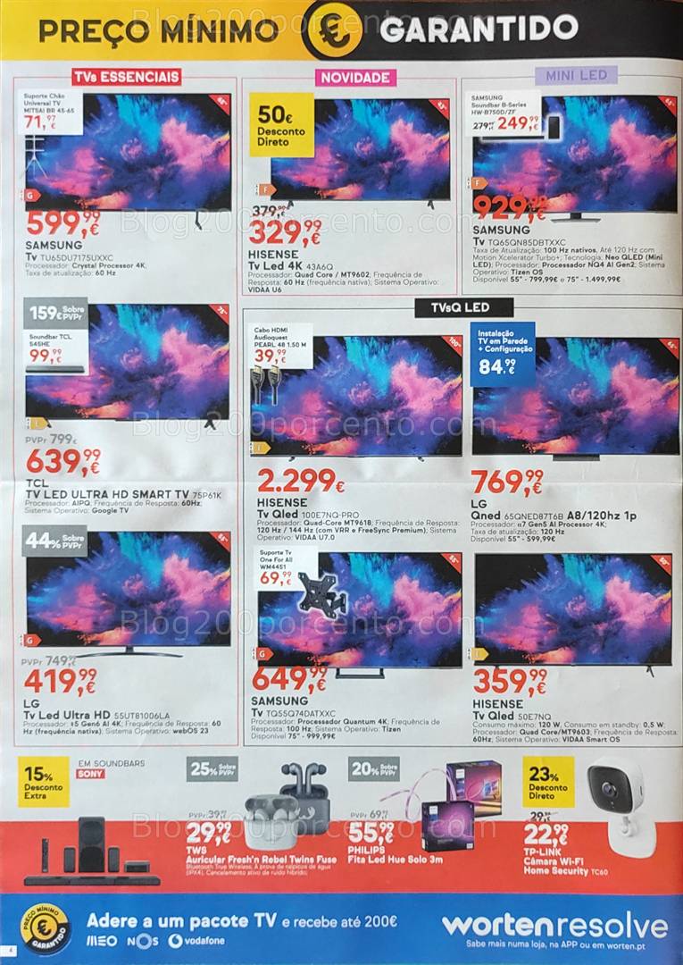 Antevisão Folheto WORTEN Promoções de 13 a 19 maio