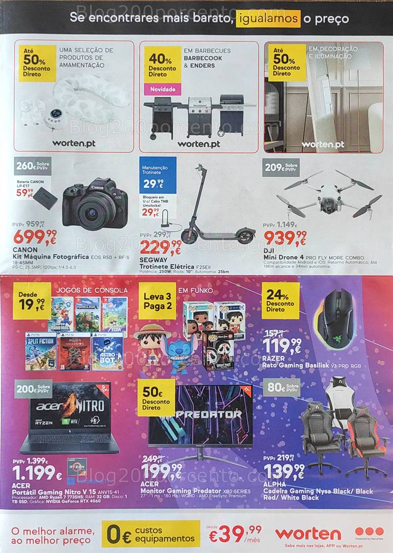 Antevisão Folheto WORTEN Promoções de 13 a 19 maio