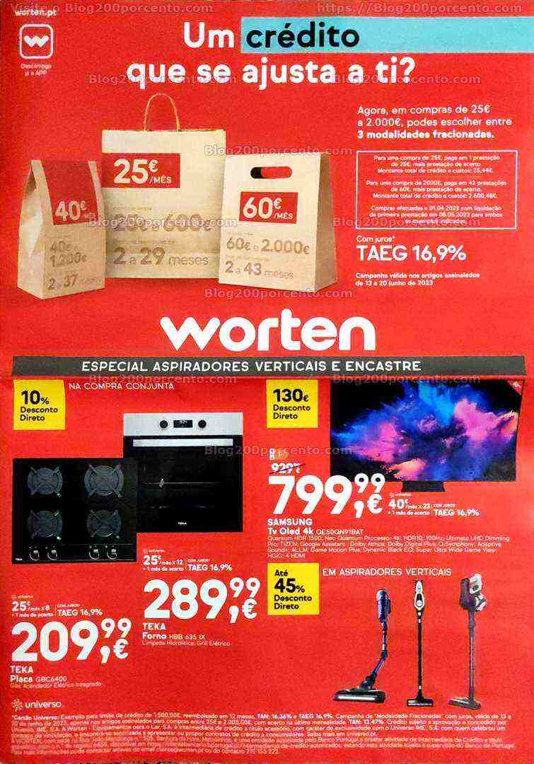 Antevisão Folheto WORTEN Promoções de 13 a 20 junho