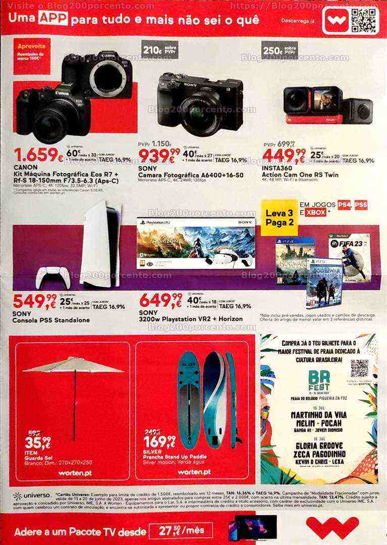 Antevisão Folheto WORTEN Promoções de 13 a 20 junho