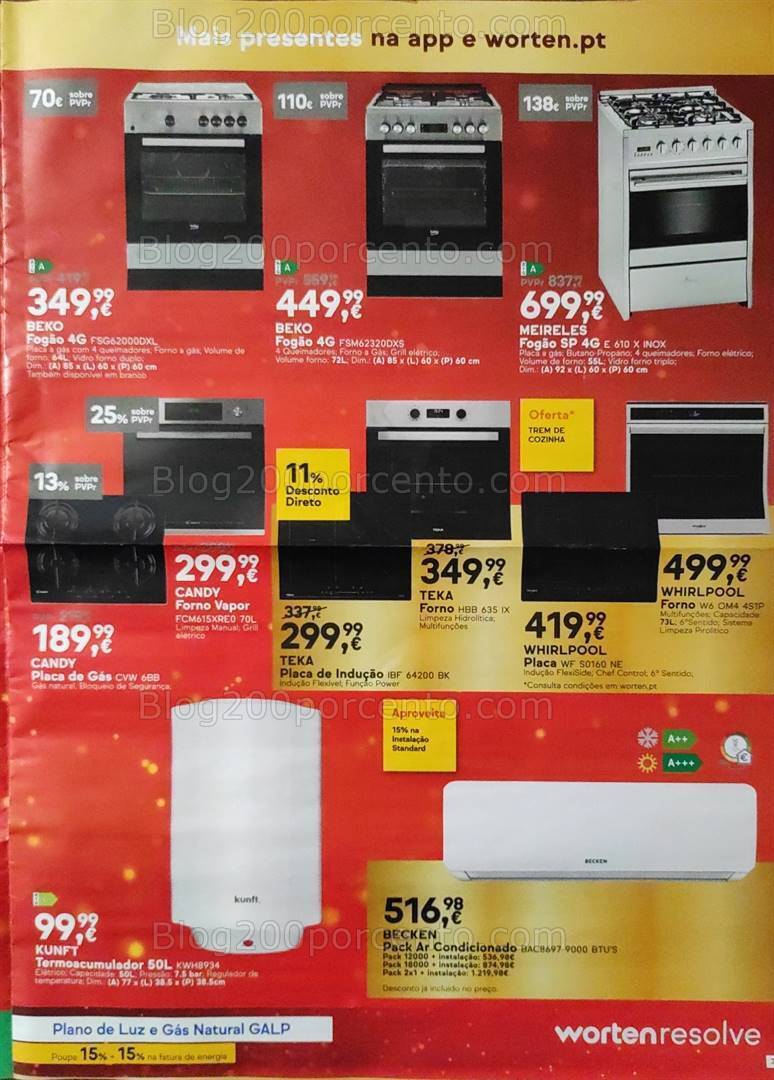 Antevisão Folheto WORTEN Promoções de 15 a 25 dezembro
