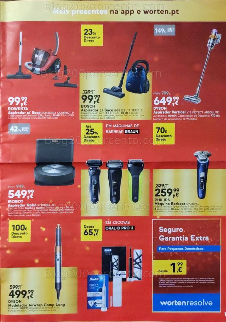 Antevisão Folheto WORTEN Promoções de 15 a 25 dezembro