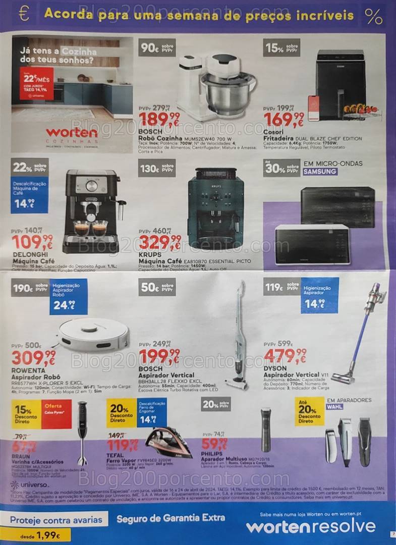 Antevisão Folheto WORTEN Promoções de 16 a 24 abril