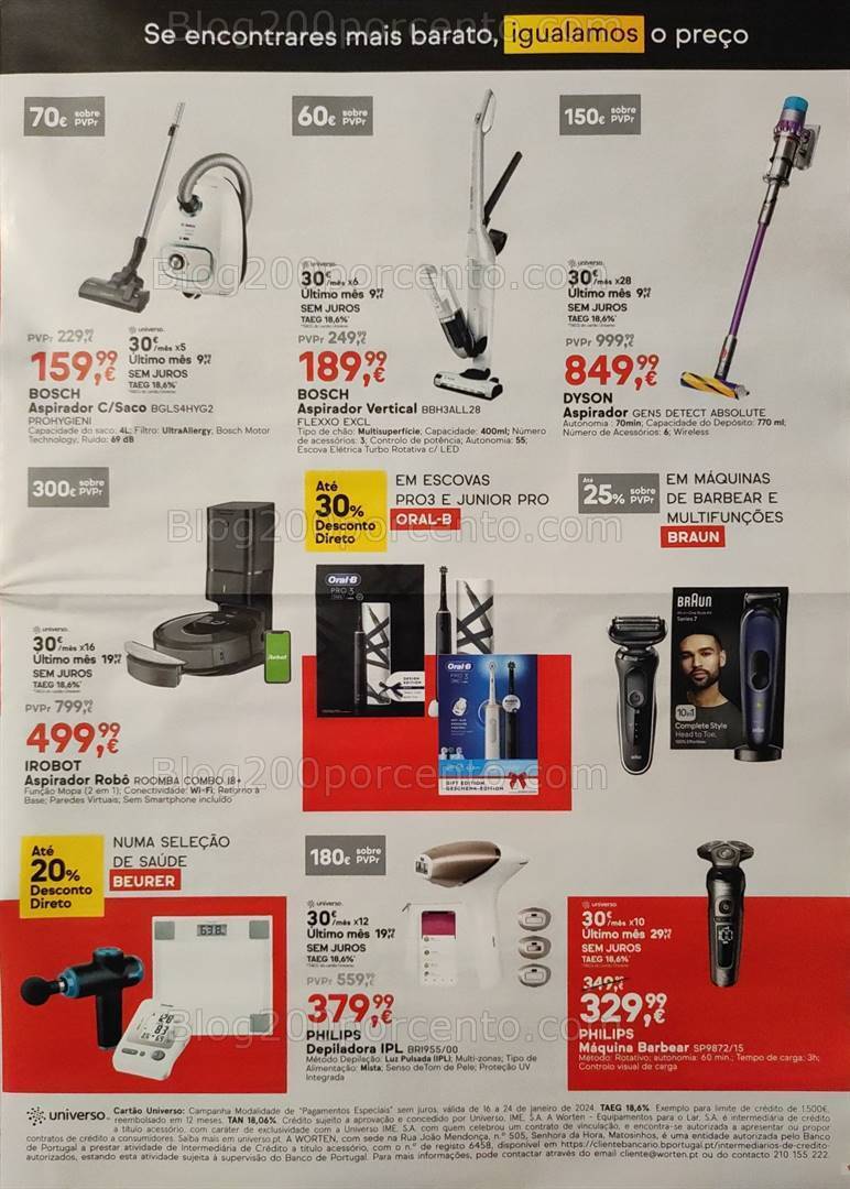 Antevisão Folheto WORTEN Promoções de 16 a 24 janeiro