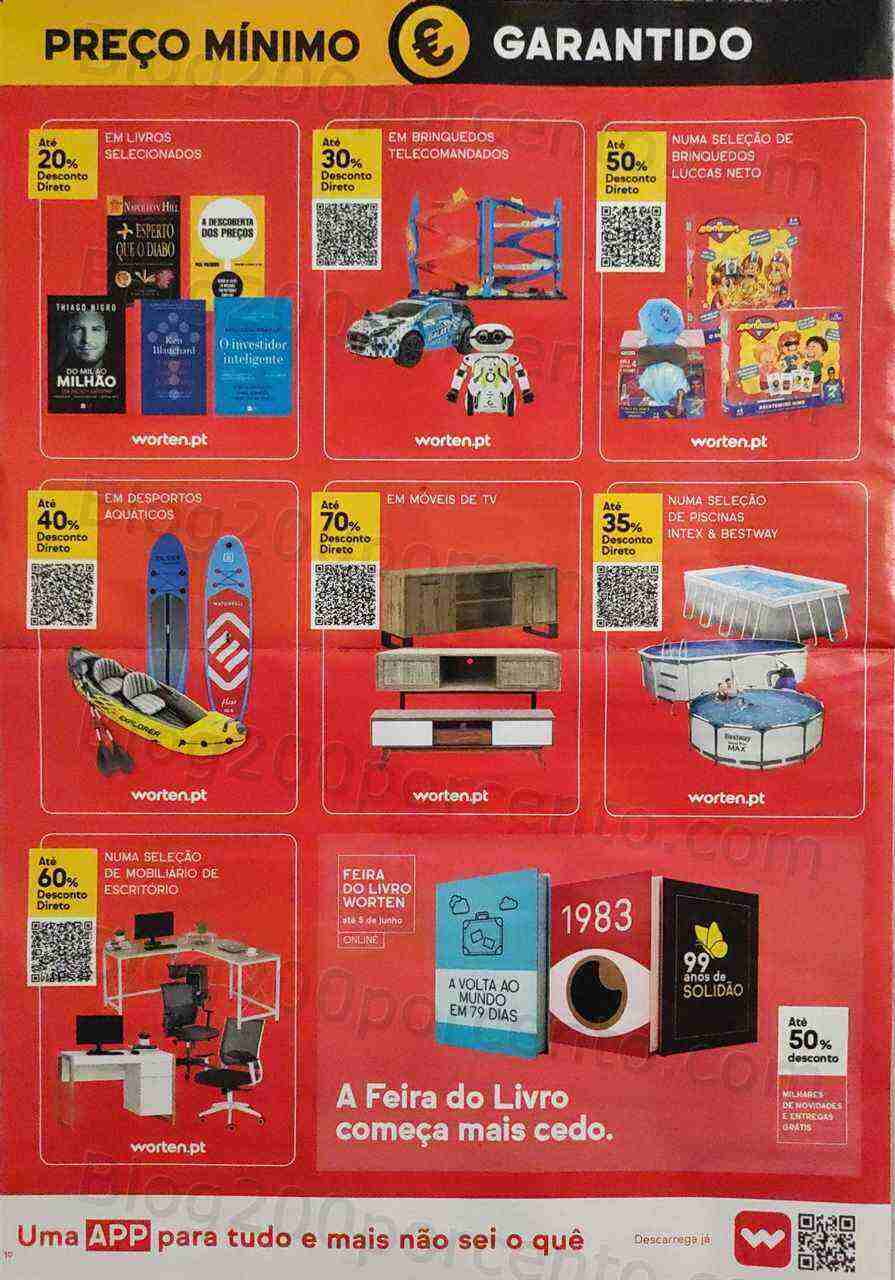 Antevisão Folheto WORTEN Promoções até 24 maio