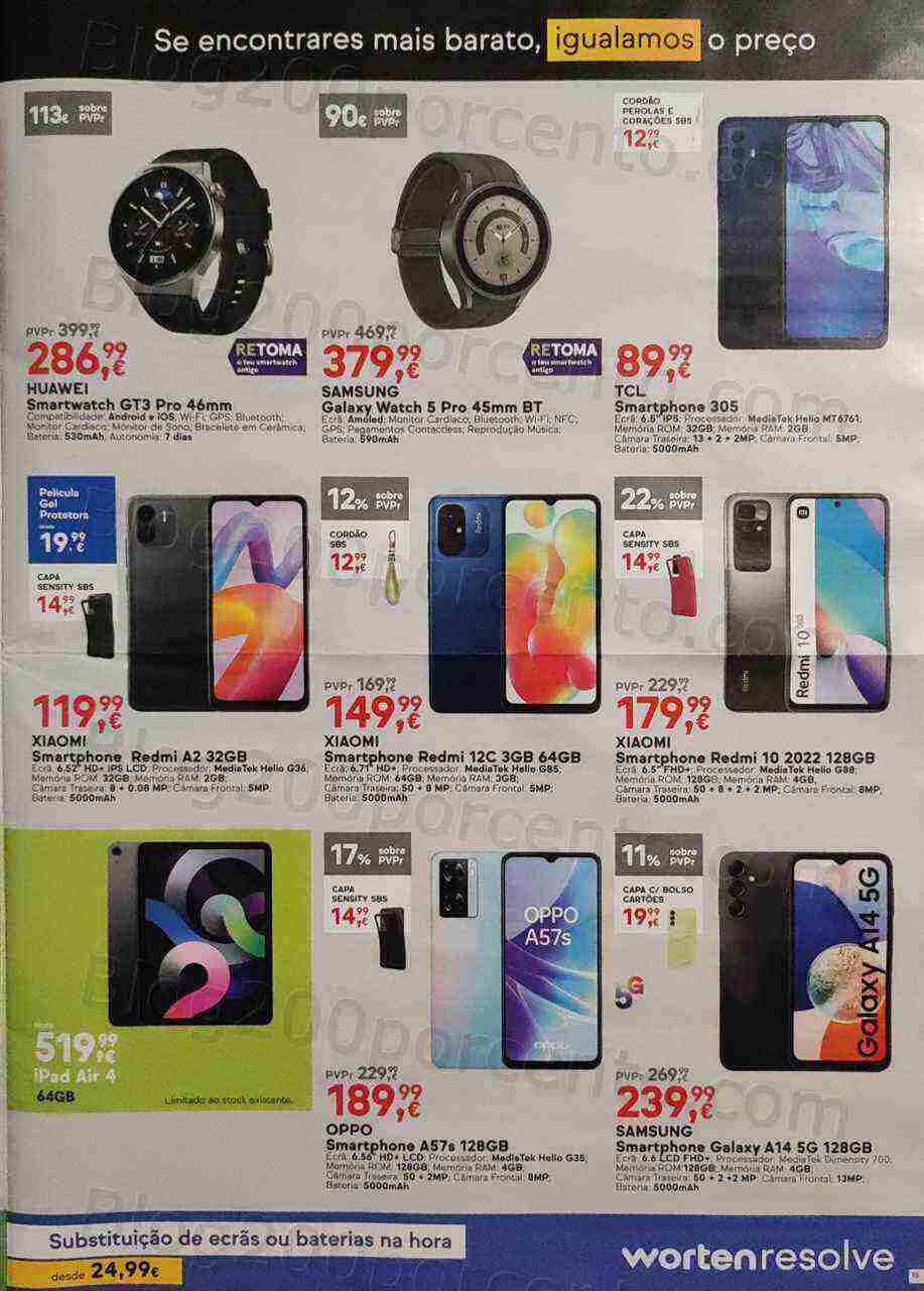 Antevisão Folheto WORTEN Promoções até 24 maio