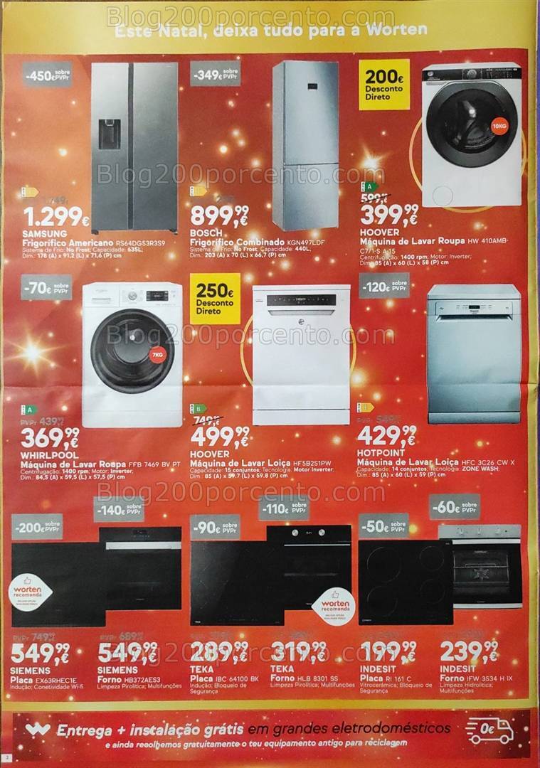 Antevisão Folheto WORTEN Promoções de 17 a 25 dezembro